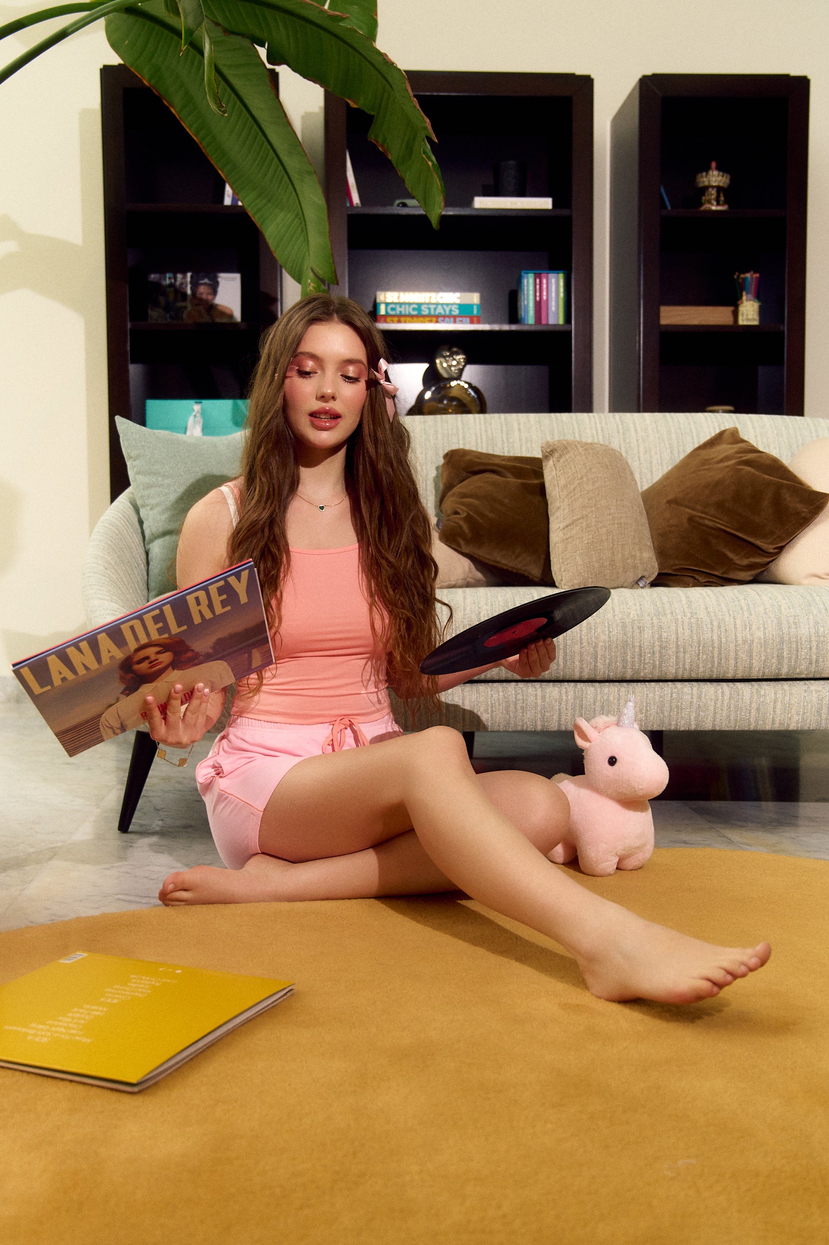 peach bamboo tank top